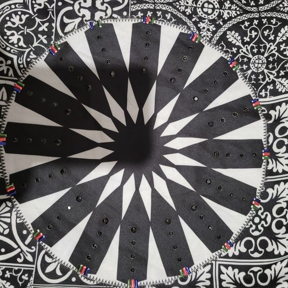 Desigual Mandala Floral Semisheer Long-Sleeve Top - Picture 7 of 17